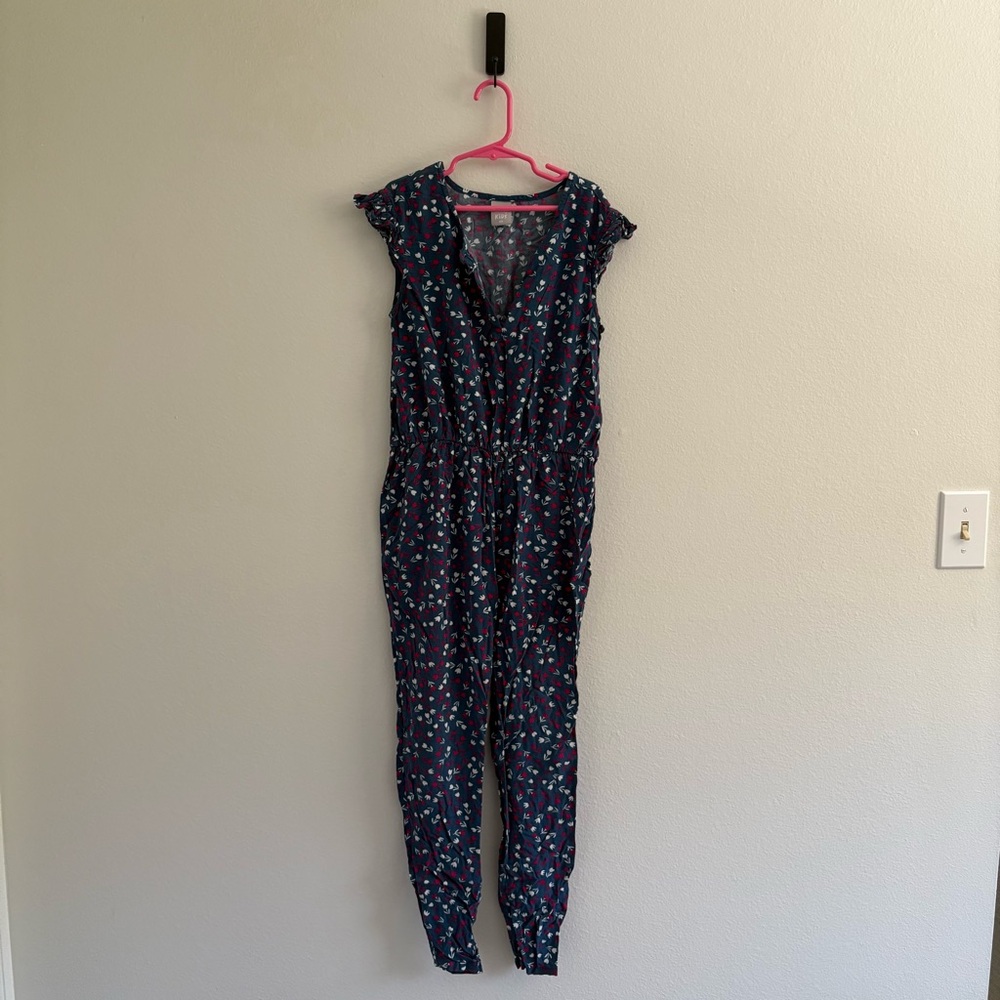 Hering Kids • Floral Print Kid’s Jumpsuit
